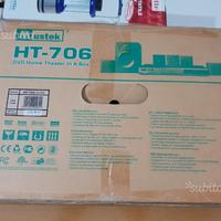 Home teatre 4.1 completo Mustek HT 706 lettore DVD