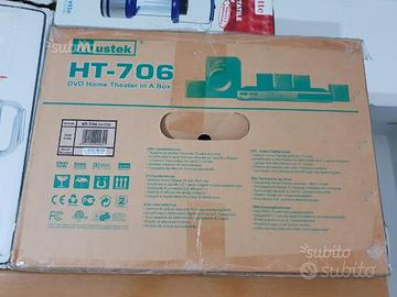 Home teatre 4.1 completo Mustek HT 706 lettore DVD