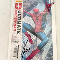 Ultimate Spider Man Checchetto regular autografato