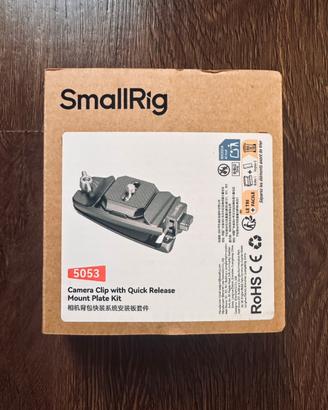 Smallrig camera clip 5053 per zaino + piastra
