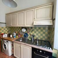 Cucina in legno bianco