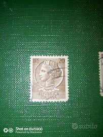 Francobolli Repubblica Italiana