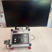 Mini regia Feelworld LivePro1 con case e monitor