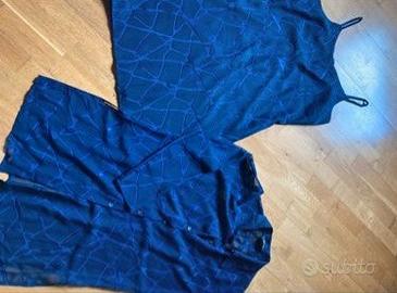 Completo vestitino con casacca leggera L