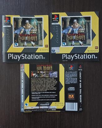 Legacy of kain soul reaver ps1 solo libretto + c..