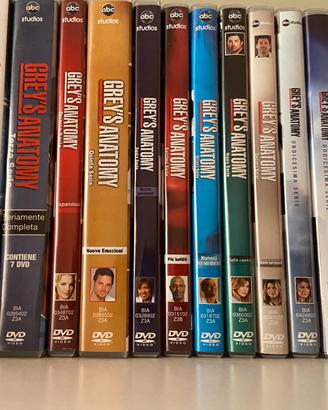 Collezione dvd grey's anatomy