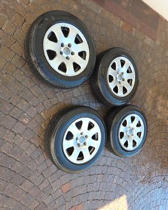 cerchi e gomme vw audi seat 15 pollici