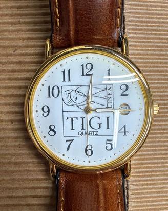 Orologio Regolo/Linea Tigi con quadrante grafico