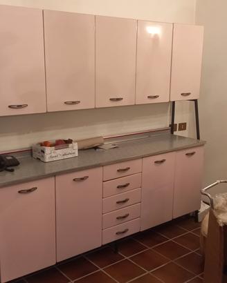 Cucina metallo lavcato vintage anni 60