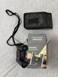 Binocolo USCAMEL 8x21 compatto - leggero tascabile