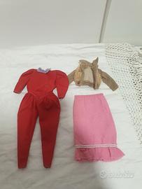Lotto vestitini Barbie vintage