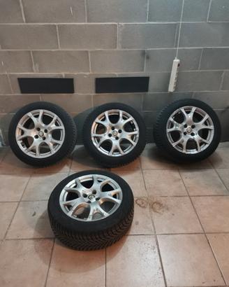 Cerchi e gomme alfa romeo mito