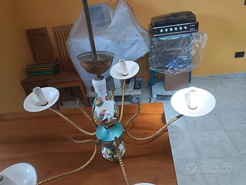 lampadario Capodimonte
