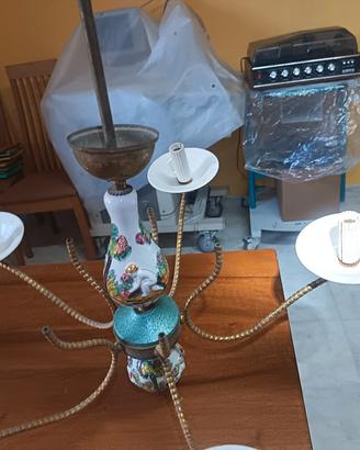 lampadario Capodimonte