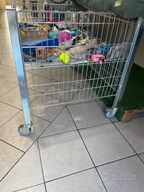 Cesta porta oggetti con ruote