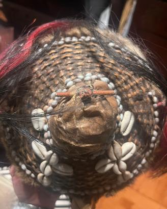 Copricapo rituale Papua Nuova Guinea