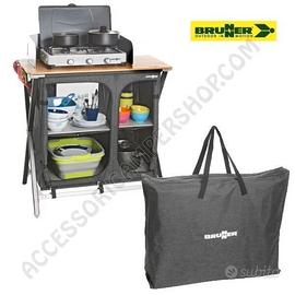 MOBILE PORTA-FORNELLO CON DISPENSA DA CAMPEGGIO ME