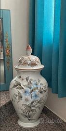 Splendido Vaso Monumentale dipinto a mano