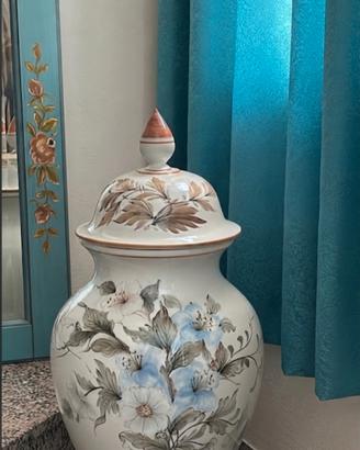 Splendido Vaso Monumentale dipinto a mano