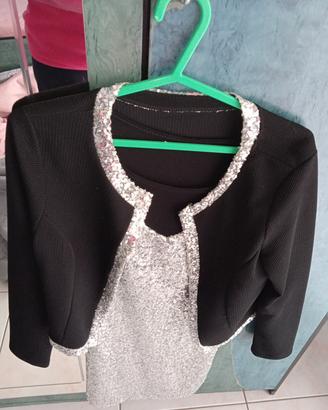 abito elegante con giacchino