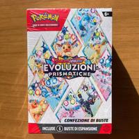 Pokemon Booster Bundle Evoluzioni Prismatiche New