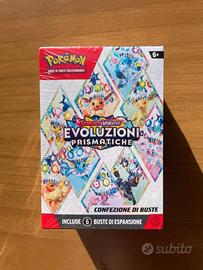 Pokemon Booster Bundle Evoluzioni Prismatiche New