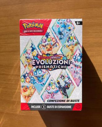 Pokemon Booster Bundle Evoluzioni Prismatiche New