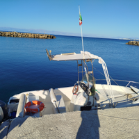 Barca open Blu & Blu 550