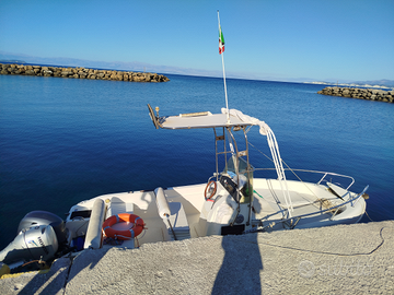 Barca open Blu & Blu 550