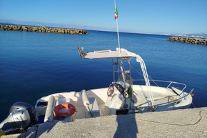 Barca open Blu & Blu 550