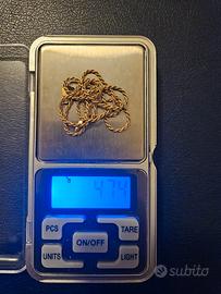 Catenina in oro 18K