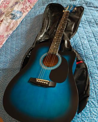 chitarra acustica più accessori 