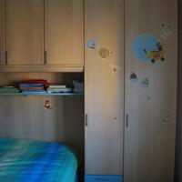 Camera letto con armadio a ponte