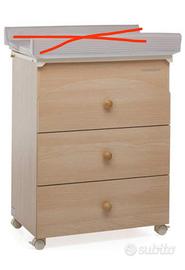 fasciatoio con vaschetta 