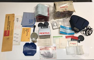 Canon t50 case, Kodak lens cleaner ed accessori