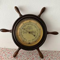 Barometro nautico in legno