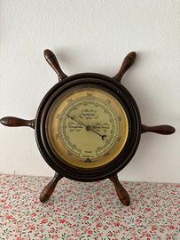 Barometro nautico in legno