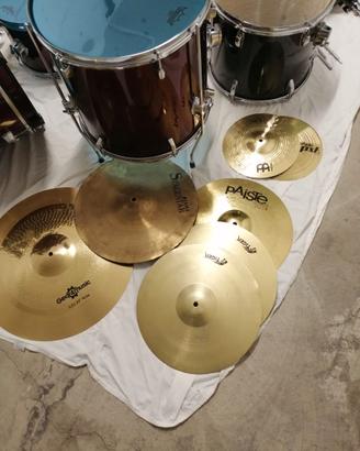 SET BATTERIA ACUSTICA 6 pz + HARDWARE