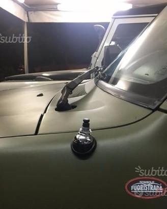 Antenna autoradio telescopica manuale da parafango