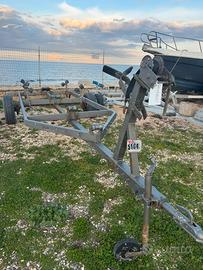 Carrello rimorchio satellite per barche e gommoni