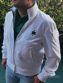 giubbotto uomo Blauer originale taglia L bianco 