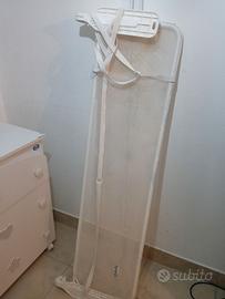 Cassettiera pali con 2 sponde letto