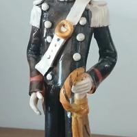 carabiniere statua in grande uniforme - porcellana