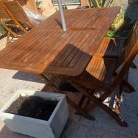 tavolo+sedie giardino