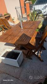 tavolo+sedie giardino