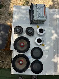 Casse Auto Joker Audio e Amplificatore Zapco