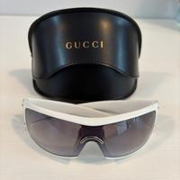Occhiali da sole donna Gucci usati bianco