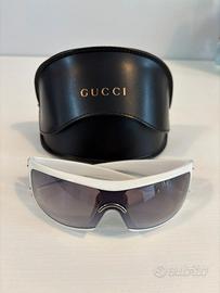 Occhiali da sole donna Gucci usati bianco