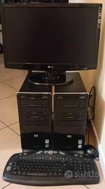 HP PAVILION 2 PC OK + MONITOR LG + TAST LOGITECH