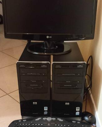 HP PAVILION 2 PC OK + MONITOR LG + TAST LOGITECH